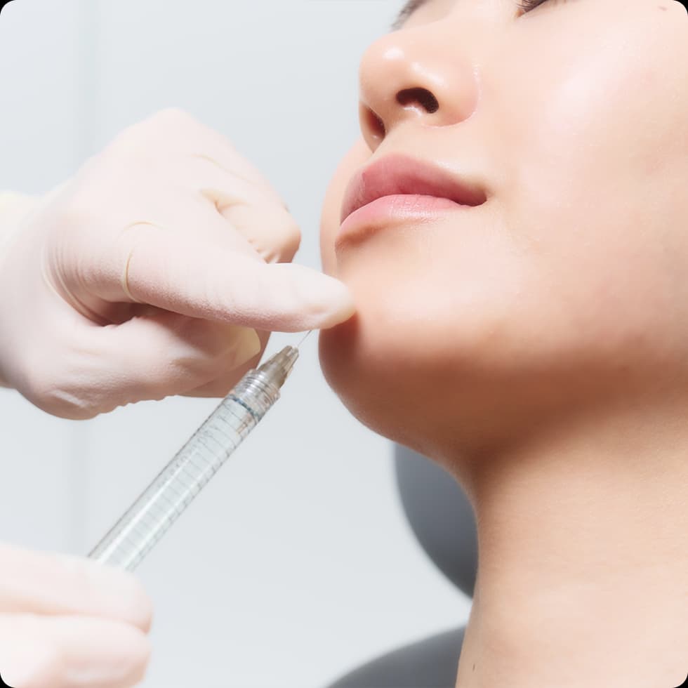 コラーゲンの柱を立てる